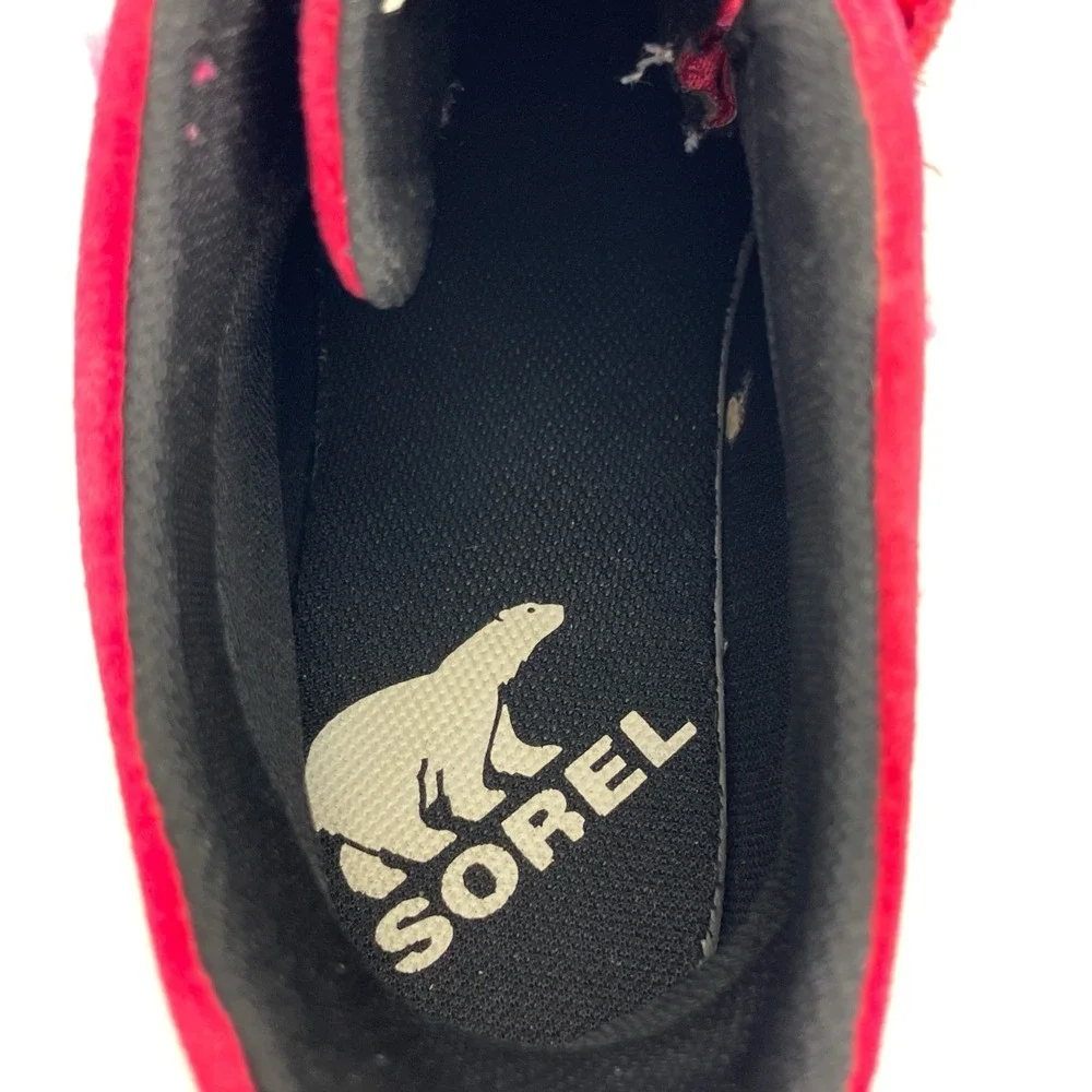 Sorel Out N About Waterproof Duck Boots - Women's Size 4 Red/Purple (NY4564-639)